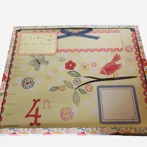 Meri Meri Oh So Sweet Growth Chart Personalize Add Photos Baby Gift